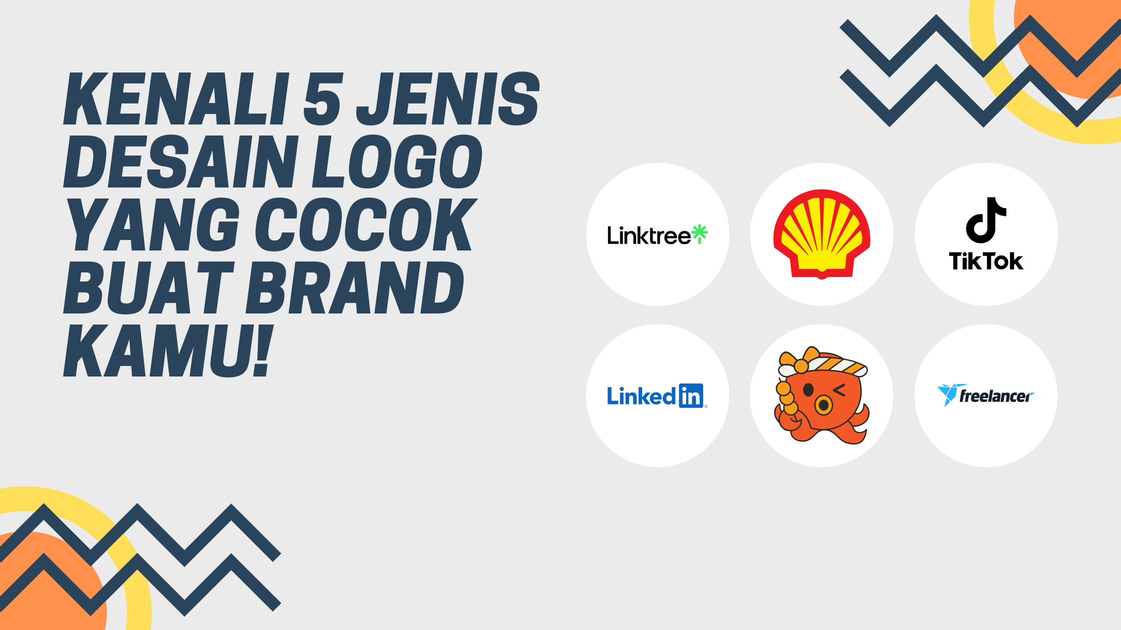 5 tipe logo yang perlu diketahui sebelum rebranding atau membuat brand baru